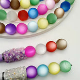 16mm Frosted Cat Eye Brights Bead Mix-